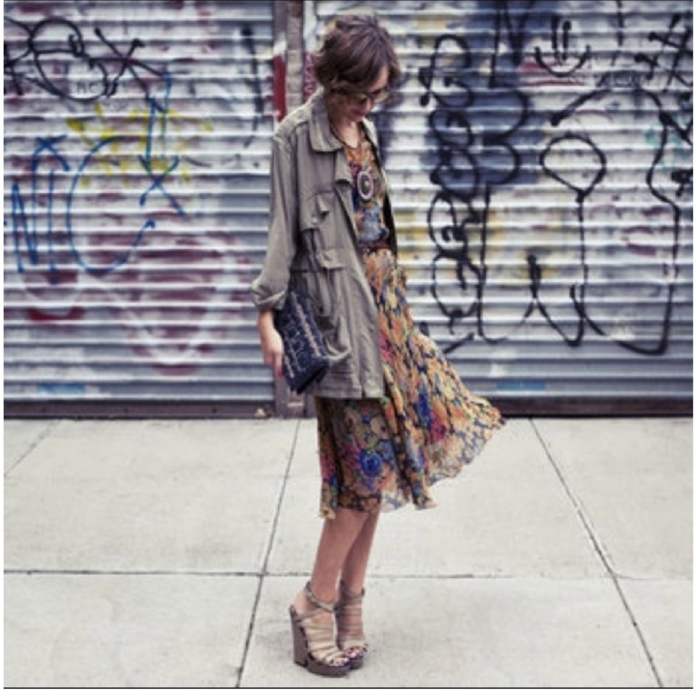 100%Silk Jacket—Club Monaco